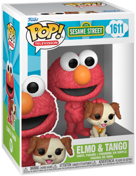 Sesame Street: Funko Pop! - S3 -  Elmo and Tango
