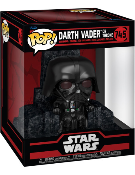 Star Wars: Funko Pop! Deluxe - Darth Vader On The Throne (Vinyl Figure 745)