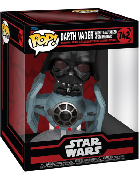 Star Wars: Funko Pop! Deluxe - Darkside - Darth Vader With Tie Advanced (Vinyl Figure 742)