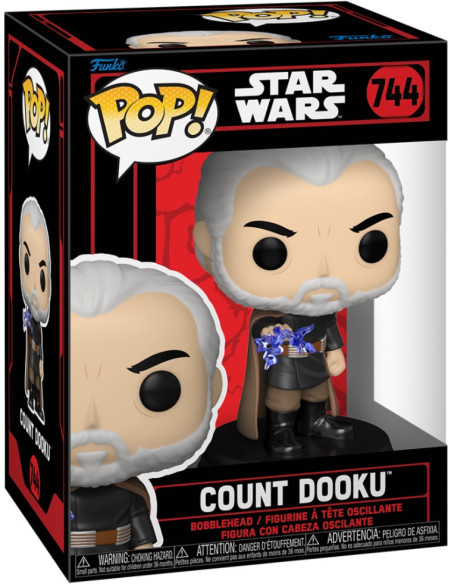 Star Wars: Funko Pop! - Darkside - Count Dooku (Vinyl Figure 744)