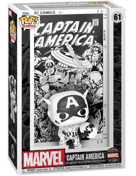 Marvel: Funko Comic Covers - 85th Anniversary - Captain America (Vinyl Figure 61)