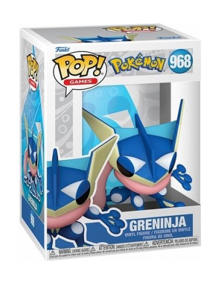 Pokemon: Funko Pop! Games - Greninja (Vinyl Figure 968)