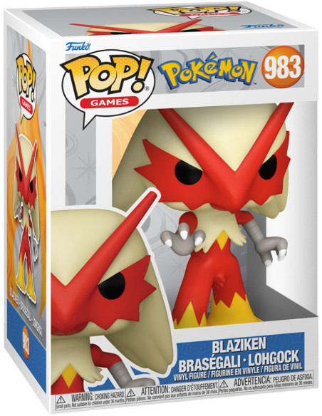 Pokemon: Funko Pop! Games - Blaziken (Vinyl Figure 983)