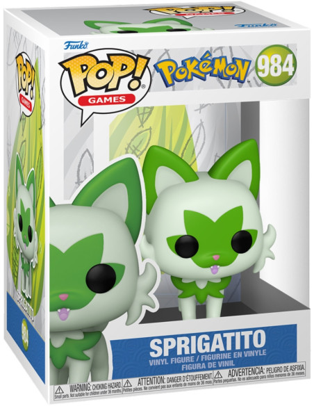 Pokemon: Funko Pop! Games - Sprigatito (Vinyl Figure 984)