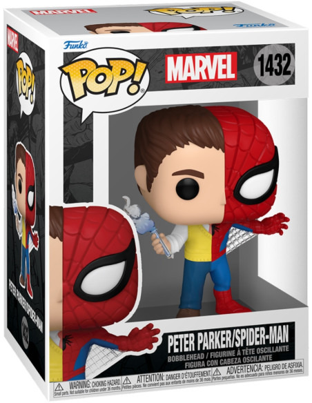 Marvel: Funko Pop! Spider-Man - Split Spider Parker (Vinyl Figure 1432)