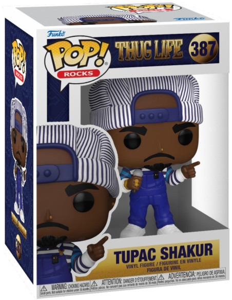 Tupac: Funko Pop! Rocks - Thug Life - Tupac Shakur (Vinyl Figure 387)