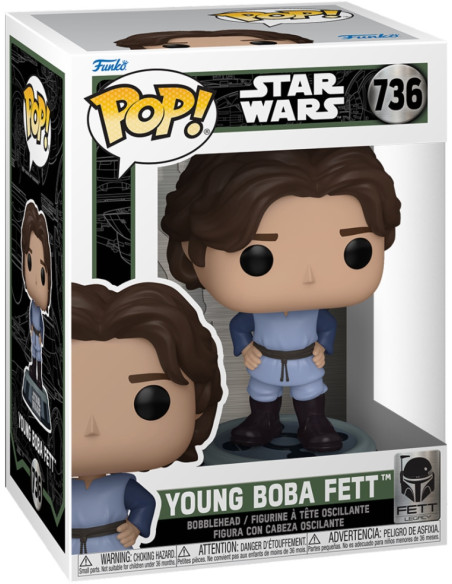 Star Wars: Funko Pop! - Fett Legacy - Young Boba Fett (Vinyl Figure 736)