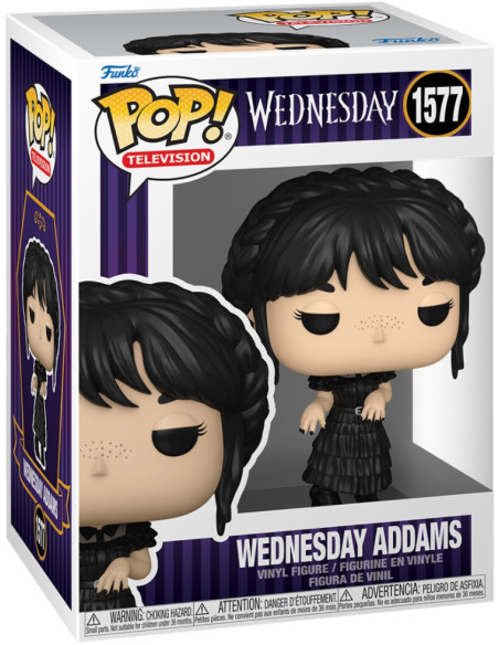 Wednesday: Funko Pop! Television - Wednesday Addams (Vinyl Figure 1577)