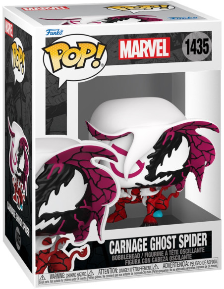 Marvel: Funko Pop! Spider-Man - Carnageized Ghost Spider (Vinyl Figure 1435)