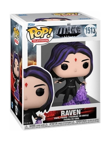 Dc Comics: Funko Pop! Television - Titans - Raven (Vinyl Figure 1513)