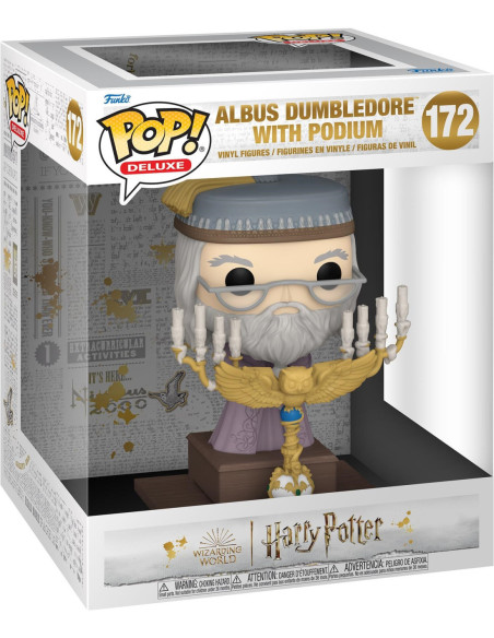 Harry Potter: Funko Pop! Deluxe - Albus Dumbledore With Podium (Vinyl Figure 172)
