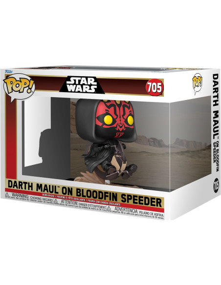 Star Wars: Funko Pop! - Darth Maul On Bloodfin Speeder (Vinyl Figure 705)