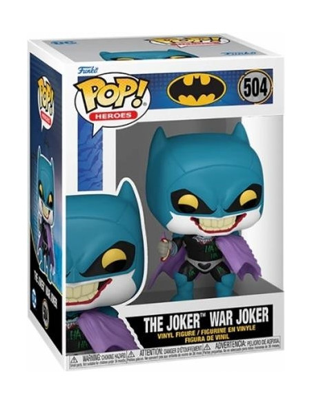 Dc Comics: Funko Pop! Heroes - Batman - War Joker (Vinyl Figure 504)