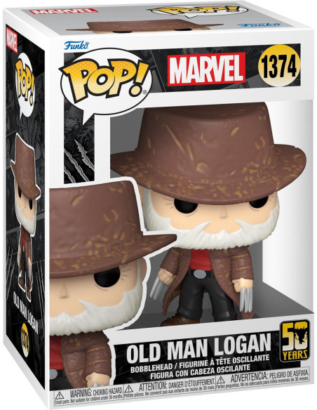 Marvel: Funko Pop! - Wolverine 50Th Anniversary - Old Man Logan (Vinyl Figure 1374)