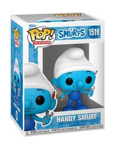 Smurfs (The): Funko Pop! Television - Handy Smurf (Vinyl Figure 1519)
