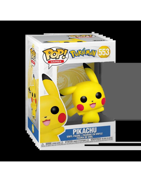 Pokemon: Funko Pop! Games - Pikachu (Vinyl Figure 553)