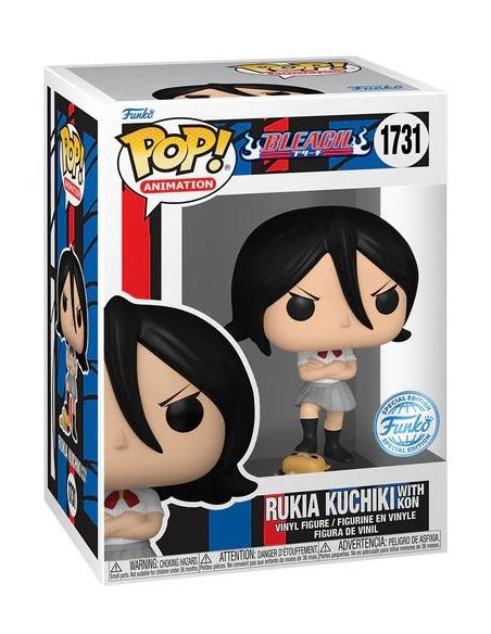 Bleach: Funko Pop! Animation - Rukia Kuchiki With Kon (Vinyl Figure 1731)