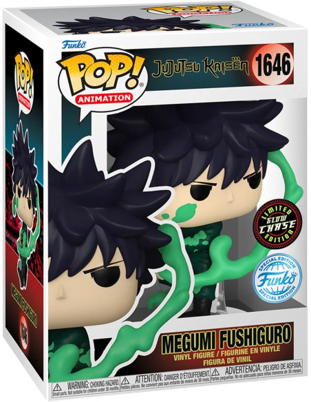 Jujutsu Kaisen: Funko Pop! Animation - Megumi Fushiguro (Glow In The Dark) (Vinyl Figure 1646)