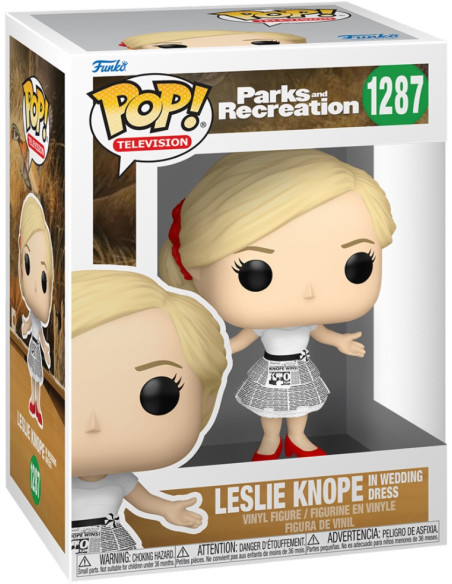 Parks And Recreation: Funko Pop! Television - Leslie Knope (Wedding) (Vinyl Figure 1287)
