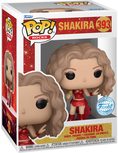 Shakira: Funko Pop! Rocks - Shakira (Super Bowl) (Vinyl Figure 393)