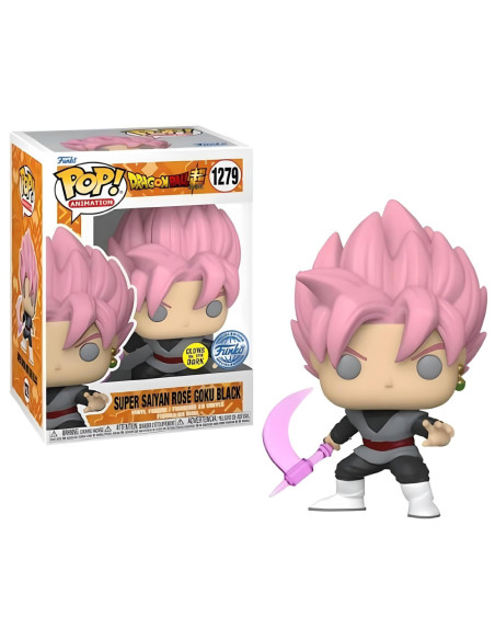 Dragon Ball Super: Funko Pop! Animation - Super Sayan Rose' Goku Black (Glow In The Dark) (Vinyl Figure 1279)