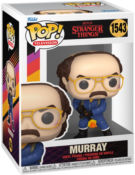 Stranger Things: Funko Pop! Television - Murray Bauman (Vinyl Figure 1543)