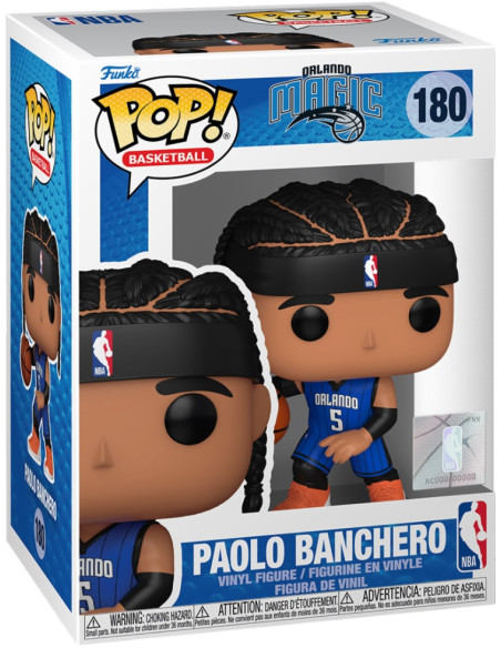 NBA: Funko Pop! Basketball - Orlando Magic - Paolo Banchero (Vinyl Figure 180)