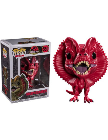 Jurassic Park: Funko Pop! Movies - 25Th Anniversary - Dilophosaurus (Vinyl Figure 550)