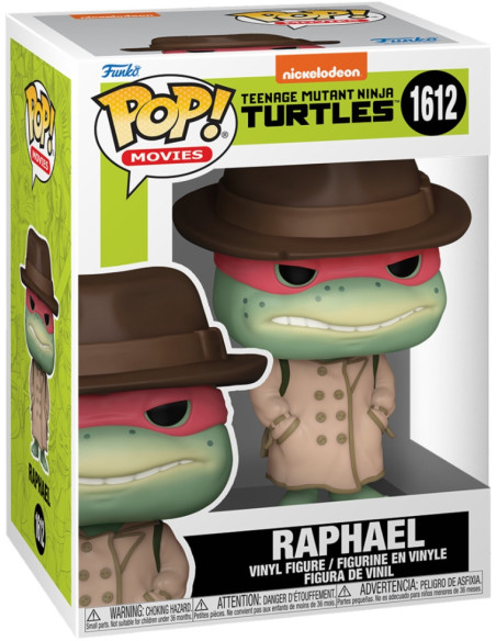 Teenage Mutant Ninja Turtles: Funko Pop! Raphael With Coat And Hat (Vinyl Figure 1612)