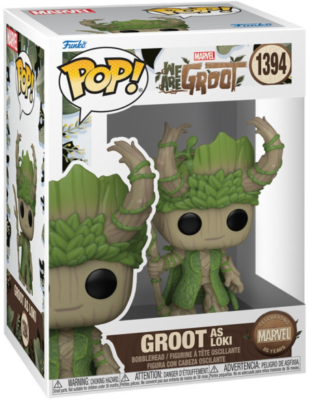 Marvel: Funko Pop! Vinyl - We Are Groot - Loki (Vinyl Figure 1394)