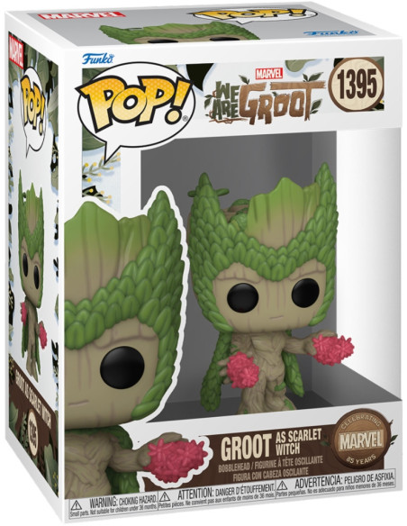 Marvel: Funko Pop! Vinyl - We Are Groot - Scarlet Witch (Vinyl Figure 1395)
