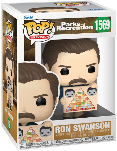 Parks And Recreation: Funko Pop! Television - Ron (Vinyl Figure)