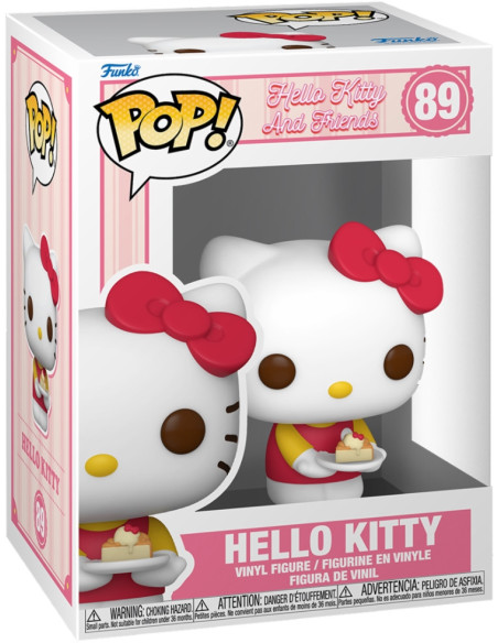 Hello Kitty: Funko Pop! Vinyl - Hello Kitty (With Dessert) (Vinyl Figure 89)