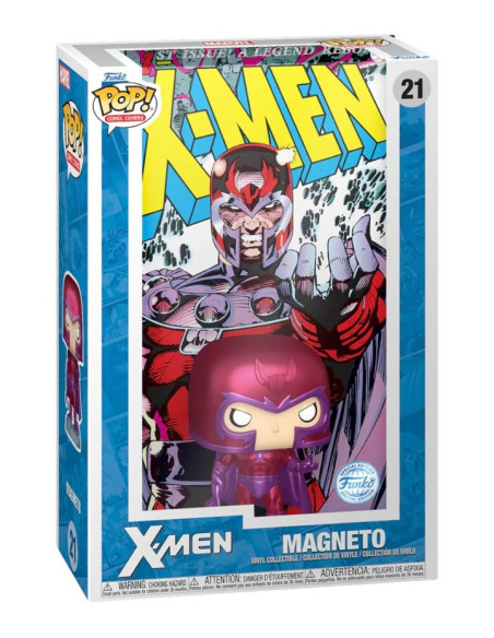 Funko Pop Comic Covers Marvel: X-Men - 21 Magneto (Exclusive)