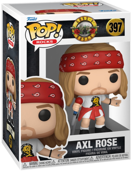 Guns N' Roses: Funko Pop! Rocks - Axl Rose (1992) (Vinyl Figure 397)