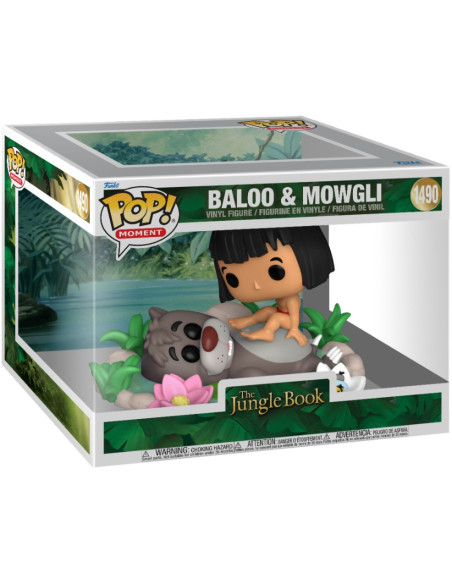 Disney: Funko: Pop! Moment - The Jungle Book - Baloo and Mowgli (Vinyl Figure 1490)