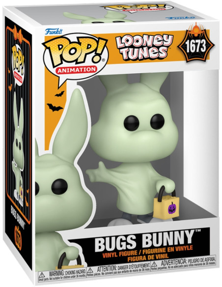 Looney Tunes: Funko: Pop - Bugs Bunny (Ghost)��� (Vinyl Figure 1673)