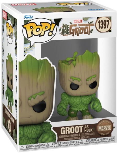 Marvel: Funko Pop! Vinyl - We Are Groot - Hulk (Vinyl Figure 1397)