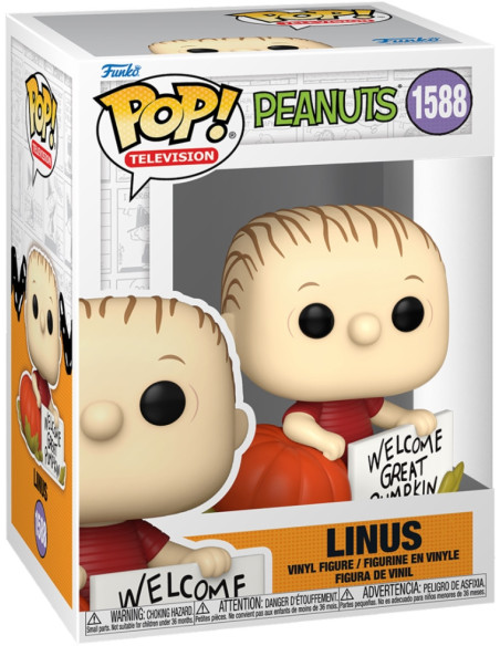 Peanuts: Funko Pop! Television - Linus (Vinyl Figure 1588)