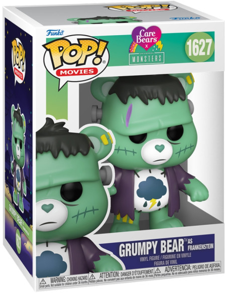 Universal Monsters: Funko Pop! Movies - Care Bears - Grumpy Bear Frankenstein