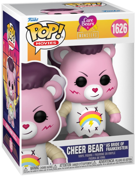 Universal Monsters: Funko Pop! Movies - Care Bears - Cheer Bear Bride Of Frankenstein