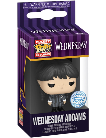 Wednesday: Funko Pop! Keychain - Wednesday