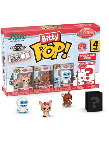 Funko Bitty Pop Rudolph Clarice 4 Pack