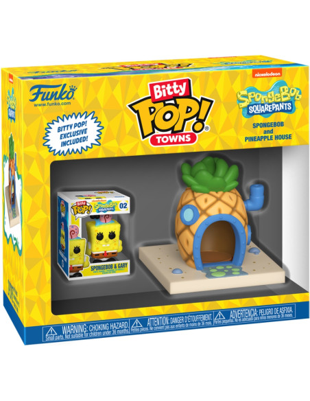 Spongebob: Funko Bitty Pop Town - Spongebob at Home