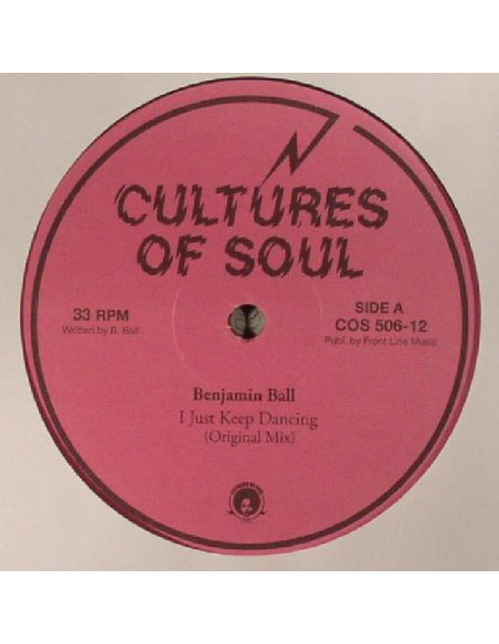 Ball, Benjamin - I Just Keep Dancing