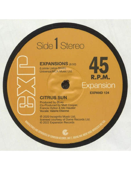 Citrus Sun - Expansions (Bluey from Incognito production)