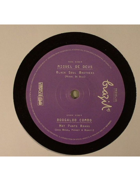 De Deus, Miguel/Boogaloo Combo - Black Soul Brothers
