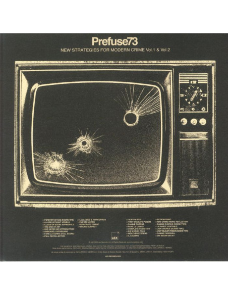 Prefuse 73 - New Strategies For Modern Crime Vol 1 and Vol 2
