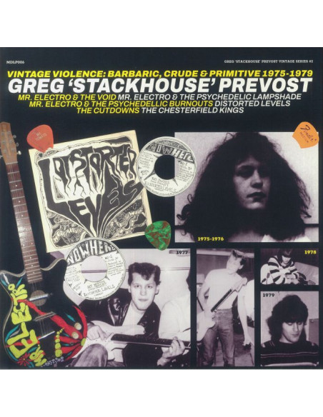 Prevost, Greg 'Stackhouse' - Vintage Violence: Barbaric Crude and Primitive 1975-1979