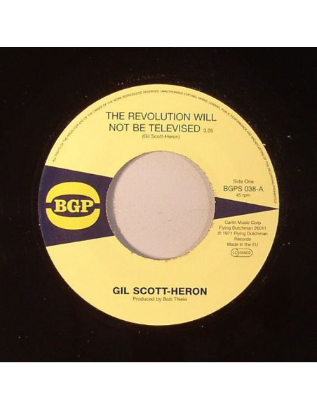 Scott Heron, Gil - The Revolution Will Not Be Televised